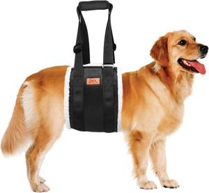 lot 40609 image: Adjustable Dog Sling for Large Dogs Hind Leg Support Weak Legs Mobility Aid  Dog Lift Harness, Helps Seniors, Injured, Disabled and After ACL Surgery Dogs, Daily Walk Stairs, Soft Padded, Easy to Use