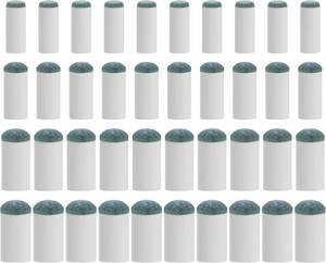 lot 21388 image: 40Pcs Slip On Pool Cue Tips Replacement Kit, 4 Sizes Upgrade Pool Stick Tips for Snooker and Pool Cues, No Glue, Fast-Fix Solution for Stick Tip Replacement (9mm10mm12mm13mm, 10pcs Each)