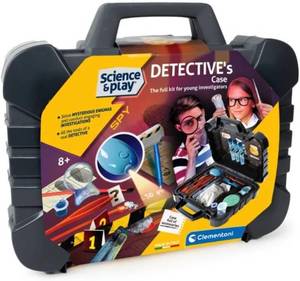 lot 26454 image: Clementoni - Science and Play - Forensic Detective Case - Scientific Kit and Accessories - Laboratory Set with Multiple Activities - 75099