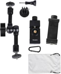 lot 27329 image: PellKing Camera Fence Mount for Live Streaming, Fence Phone Holder Mounting Kit for Game Changer to Recording Baseball,Softball and Tennis Games, Compatible with iPhone GoPro Mevo
