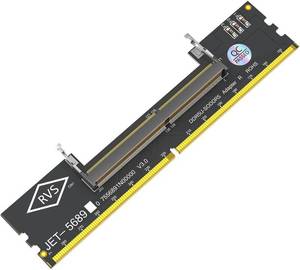 lot 27339 image: Laptop SO DDR5 RAM to Desktop DDR5 U-DIMM Adapter Card Converter