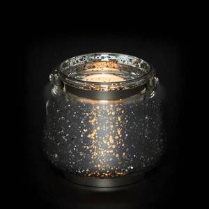lot 114 image: Threshold Medium Mason Jar - Frosted Silver lot of 6&nbsp