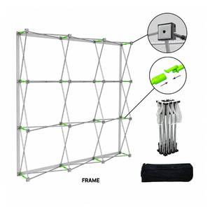 lot 143 image: Tension Fabric Pop Up Straight Backdrop