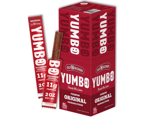 Old Wisconsin Yumbo Summer Sausage Snack Sticks, Ready 2 Ounce (Pack of 20)  - Retail: $0