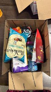 lot 5003 image: Spicy dill  and buffalo jerky plus Snacks & Treats Variety Lot  - Retail $0