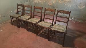 (5) Eastlake Dining Chairs
