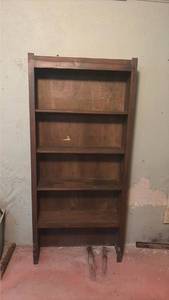 lot 109 image: Wood Book Shelf