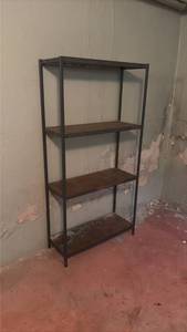 lot 115 image: Metal Frame Shelving