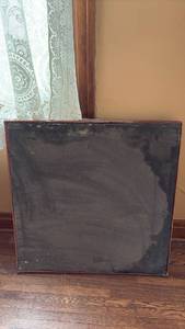 lot 233 image: (2) Vintage Folding Card Tables