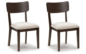 Signature Design by Ashley Mallenette Merlot Dining Chair, Set of 2 - Retail: $489