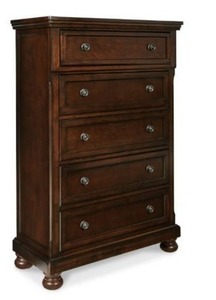 Porter Collection B697-46 Chest of Drawers in Rustic Brown - Retail: $1,032