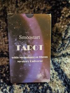 lot 123 image: Smoostart Tarot with Meanings on Them Mystery Universe