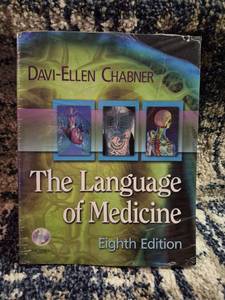 lot 128 image: The Language of Medicine Eighth Edition by Davi-Ellen Chabner with Student CD - Sealed