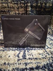 lot 147 image: Ambiano 5 Speed Hand Mixer 250 Watts