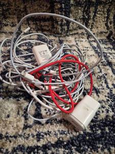 lot 152 image: Lot of Lightning USB Charging Cables with Power Adapter
