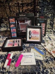 lot 183 image: KISS Salon X-Tend LED Soft Gel System Nail Extension Kit 30 Nails SXD06