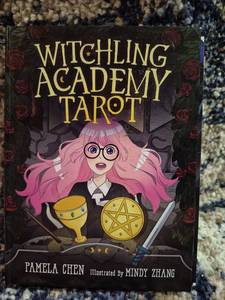 lot 189 image: Witchling Academy Tarot by Pamela Chen Illustrated by Mindy Zhang