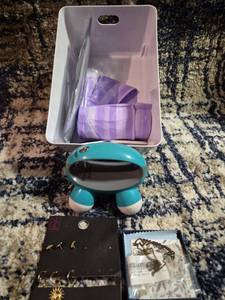 lot 194 image: Mixed Lot No Boundaries Earrings 6 Pairs, Name Necklace, Handheld Massager, Resistance Band, Sunglasses