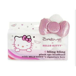 lot 219 image: The Creme Shop x Hello Kitty Y2K Bling Bling Plush Spa Headband