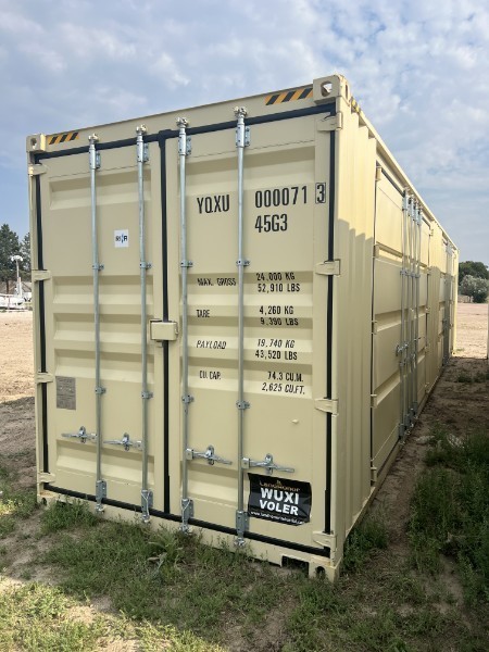lot 31 image: 40 One-Trip Shipping Container - Secure Storage  Conex - Two Side Doors