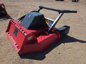 lot 6616 image: Handy Skid Steer Disc Mulcher HFDM72-60 60 Inch Cut