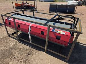 lot 6651 image: Handy Skid Steer Vibratory Roller HVR76 84in 3.3T