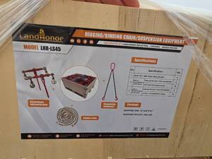 lot 6730 image: LandHonor LHR-LS45 Rigging Binding Chain Suspension Equipment Kit