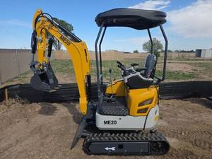 lot 6807 image: ME20 Compact Mini Excavator with Yanmar Diesel Engine
