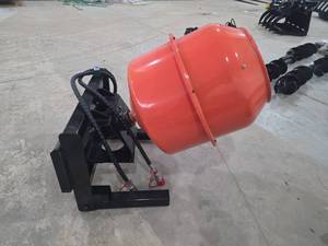 lot 6849 image: Ranch IRLMB Concrete Mixing Bucket Attachment for Mini Skid Steer