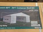KJ 36FT x 40FT Container Roof Kit Model K4036