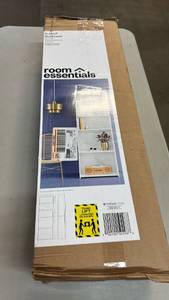 lot 2014 image: Room Essentials 5-Shelf Bookcase White Finish
