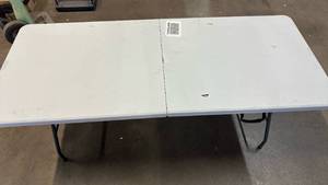 lot 2023 image: Peakform Durable Study Multi-Use 6 Bi-Fold Table Item Weight 28 lb