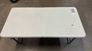 lot 2025 image: Peak form Durable Study Multi-Use 4-Bi-Fold Table