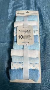 lot 3071 image: Necessities by Tendertyme 10 Supersoft Washcloths 8x8 inch