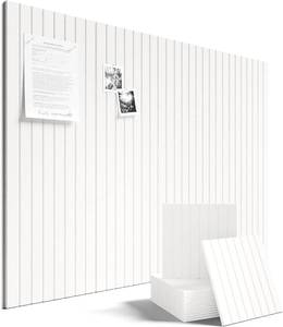 lot 142273 image: Fluxynara 48 x 36 Large Felt Bulletin Board, Milky White