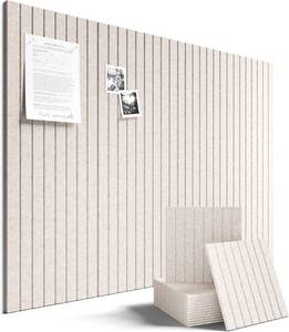 lot 142304 image: Fluxynara 48 x 36 Large Felt Bulletin Board, Oatmeal