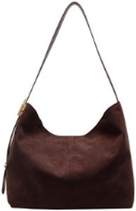 lot 142313 image: BSLVWG Tote Bags for Women Suede Tote Bag Large Capacity Slouchy Shoulder Bags Handbags for Work Travel Daily Use