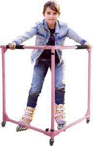lot 242190 image: GanFindX Folding Skater Aid, 30-36 Kids Roller Skate Trainer for Toddlers