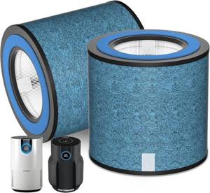 lot 242204 image: 2 Pack HP152 HP153 Replacement Filter for Shark Never Change Air Purifier
