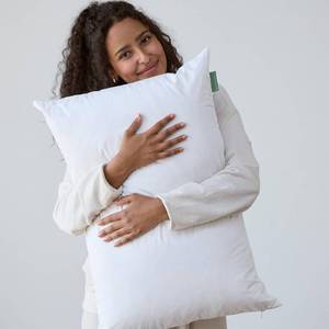 lot 342217 image: Retails for $102 Avocado Organic Cotton Pillow   GOLS Certified, Adjustable Loft, Medium Firm for Back, Side & Stomach Sleepers, Standard