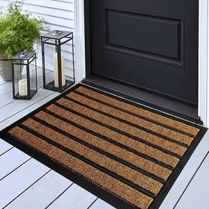 lot 342236 image: ubdyo Extra Durable Door Mat Outside Entrance (30 x 17, Bright Brown)