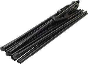 lot 442173 image: Foldable Alloy Tripod Easel Adjustable Painting Display Stand with Removable Rack Portable Lightweight Art Supplies for Students and Artists