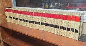 lot 701 image: Funk & Wagnalls Standard Reference Encyclopedia Complete Set 1973-1977 Events Yearbooks