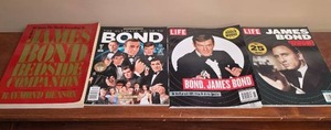 lot 719 image: James Bond 4 Magazine Lot