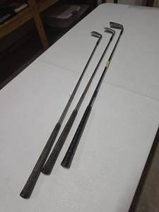 lot 760 image: 3 MacGregor Golf Irons 2 Par Win and one DoctorX - right handed