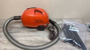 lot 600 image: Panasonic Jet-Flo Canister Vacuum with Hose and Accessories - works really well