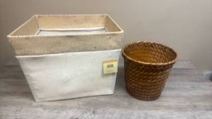 lot 601 image: Storage Baskets - Rectangular and Round