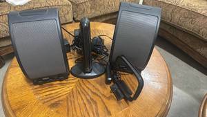lot 309 image: RCA Wireless Speaker System and an extra stereo antenna