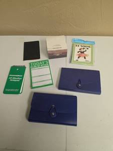 lot 336 image: Stationary Supply Lot  -Silverado HD Notepad, Be Strong Cards, 3 small notebooks, and 2 coupon holders