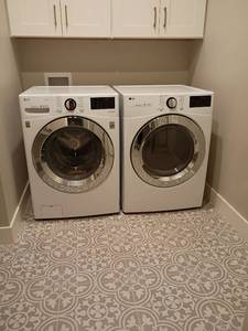 LG Washer and Dryer.  Both measure 39 x 27 x 28 each